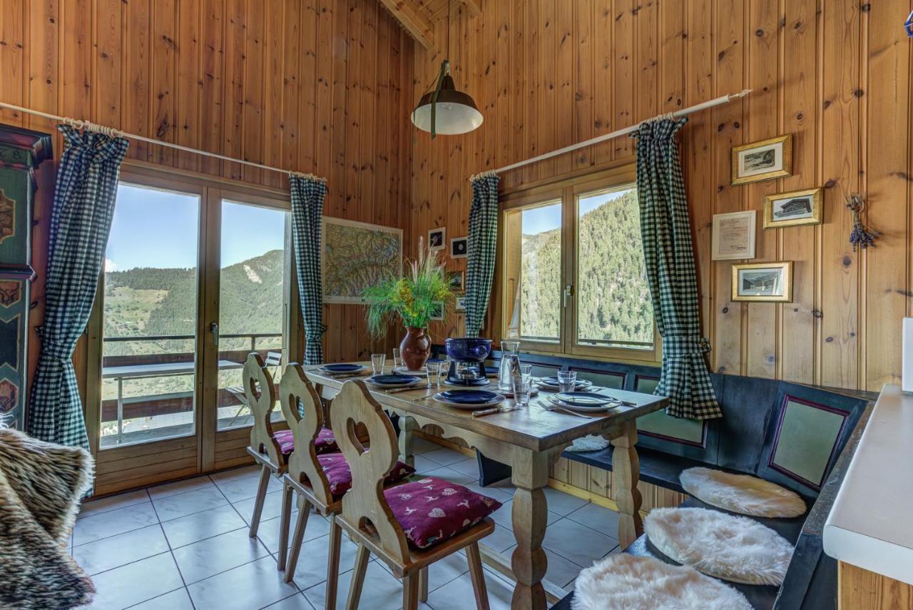 Chalet L'Ange La Tzoumaz Luaran gambar